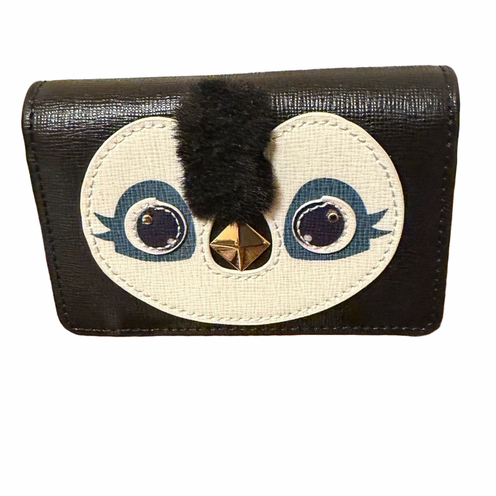 Furla Leather Wallet - Limited Edition Penguin Design